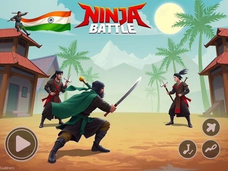 Ninja Battle Game Screenshot